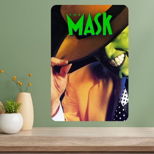 Home Cinema Decor - The Mask Classic Movie Metal Poster