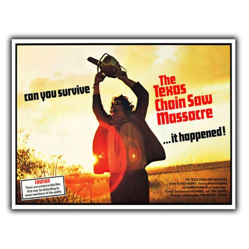 Home Cinema Decor - THE TEXAS CHAINSAW MASSACRE 1974 METAL