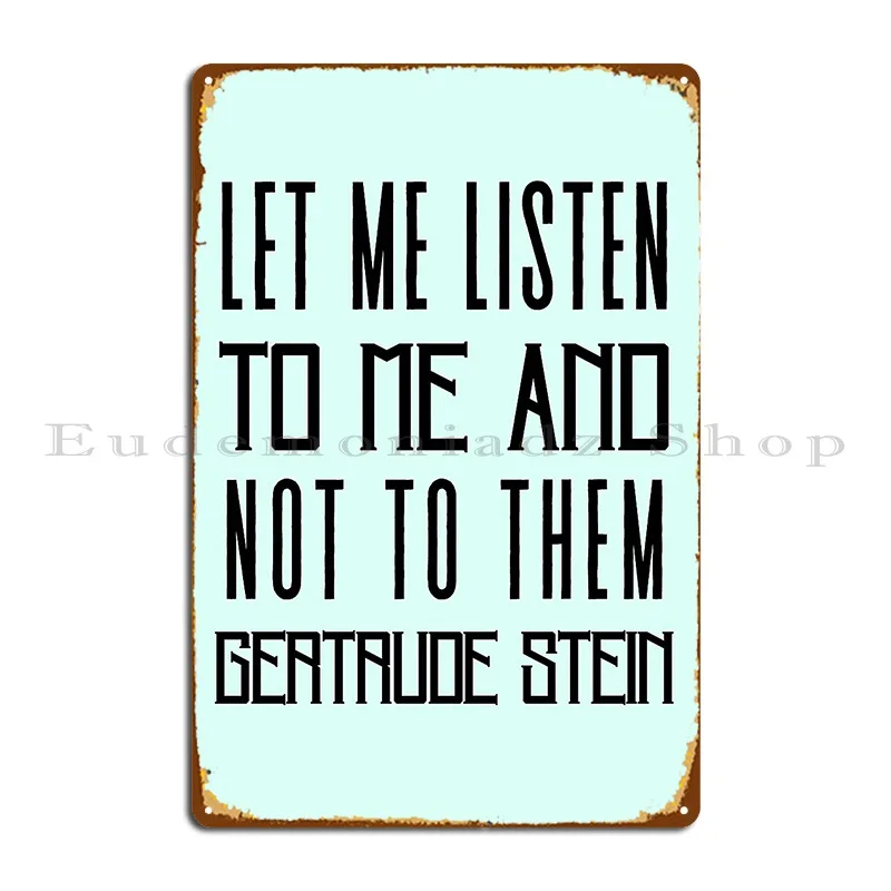 Home Cinema Quotes - Copy Of Gertrude Stein Quote Let