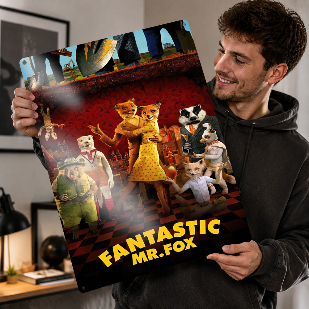 Home Cinema Movies - Fantastic Mr. Fox movie Poster Cinema