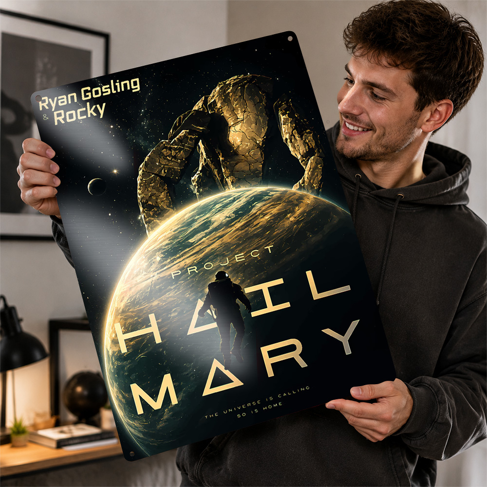 Home Cinema Movies - Project Hail Mary Movie Poster Cinema