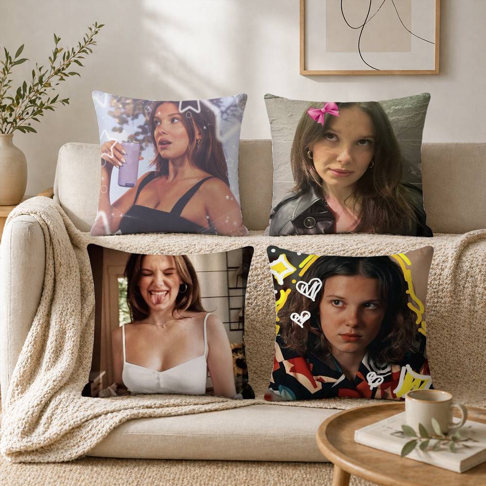 Recliner Sofa Cover - Millie Bobby Brown Pillow Case for