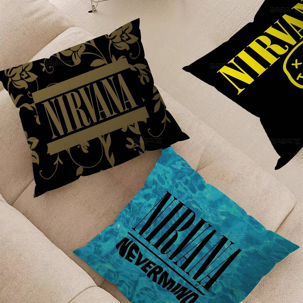 Recliner Sofa Cover - Band Hot N-Nirvanas Pillow Cushion Cover