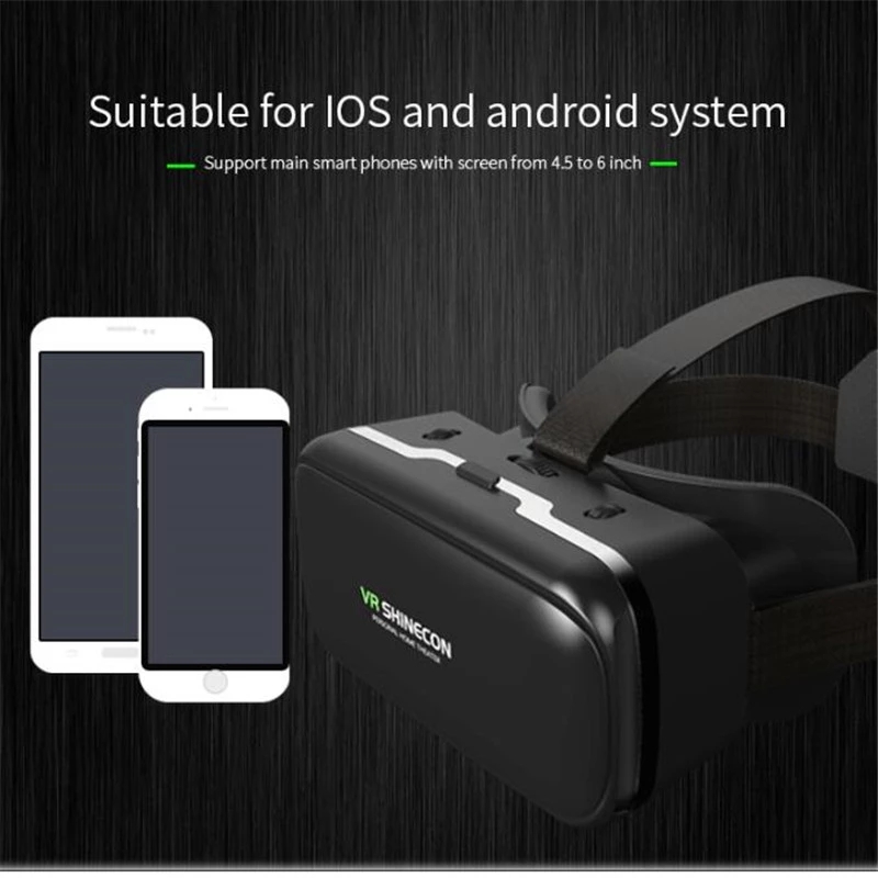Shinecon VR Glasses 3D Virtual - Home Cinema Glasses 评论和价格