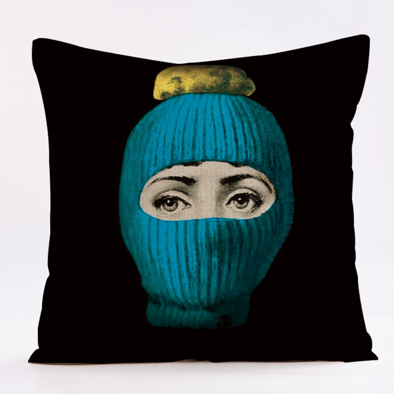 Abstract Nordic facial pattern - Recliner Sofa Cover 评论和价格