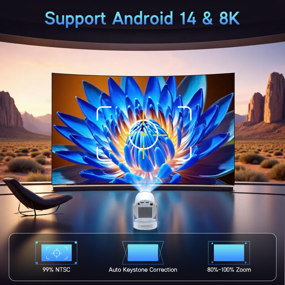 Magcubic Android 14 Native 108 - Home Cinema Setup 评论和价格