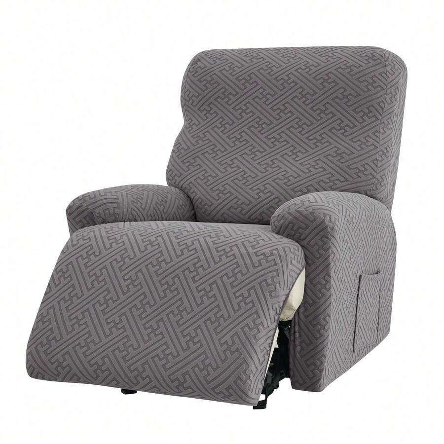 Split Jacquard Recliner Cover  - Recliner Sofa Cover 评论和价格