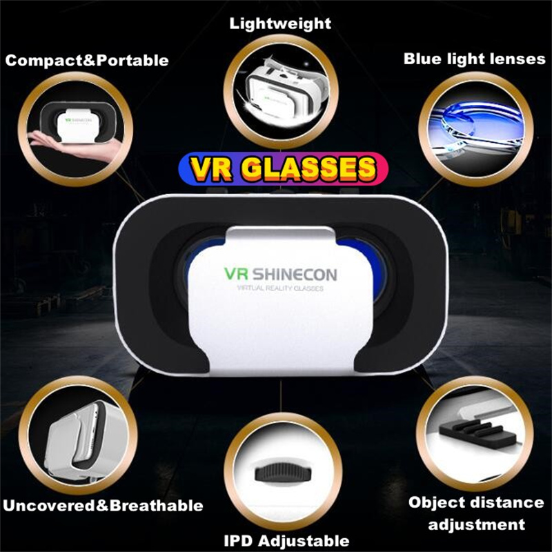 G05 MINI VR Glasses IMAX 3D Mo - Home Cinema Glasses 评论和价格