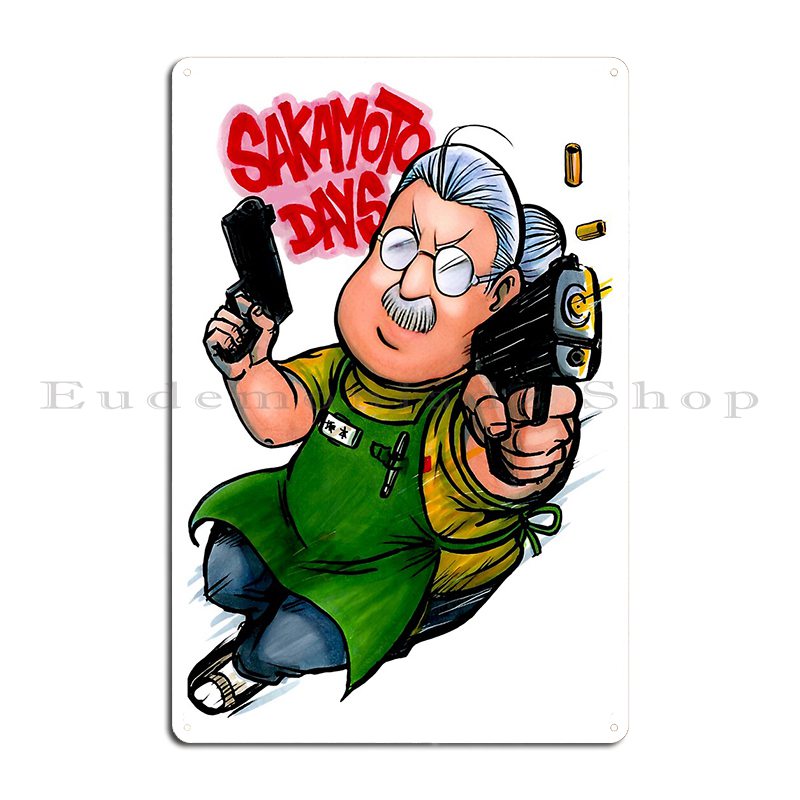 Chibi Sakamoto Days Metal Sign - Home Cinema Today 评论和价格
