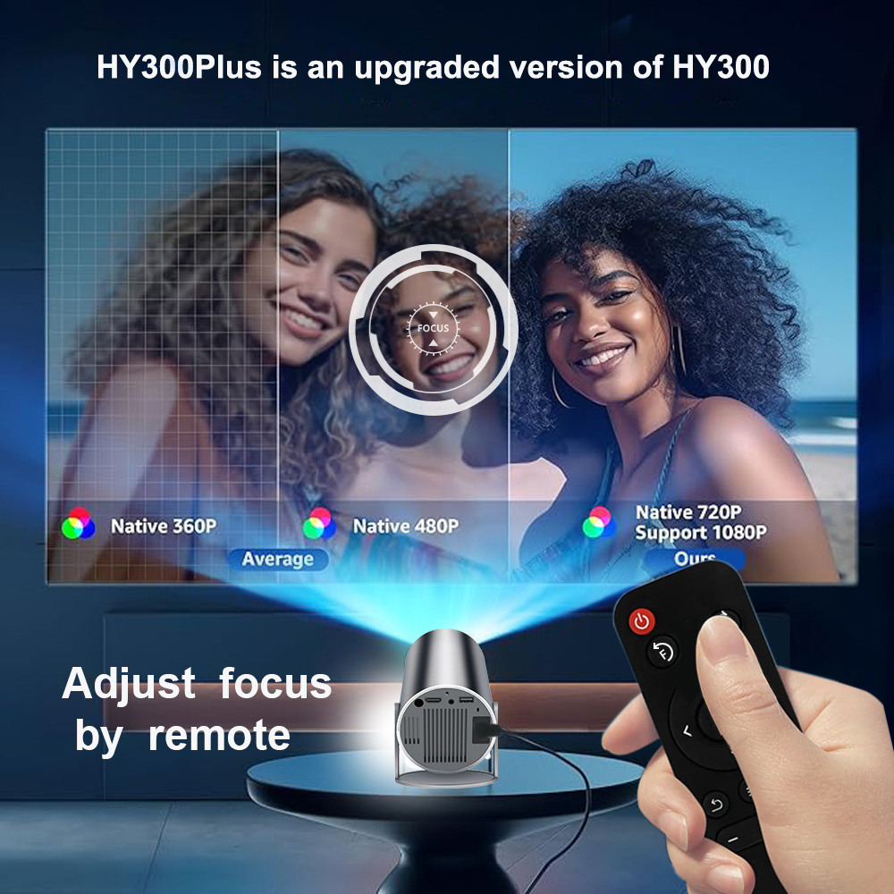 DITONG HY300 Plus HD Projector - Home Cinema Movies 评论和价格