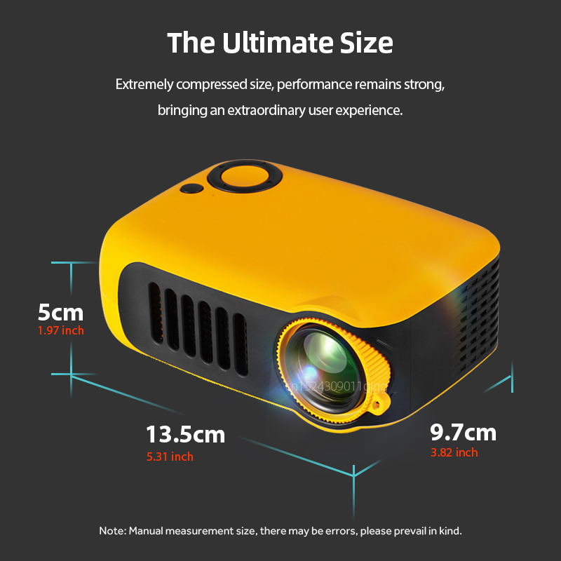A2000 Mini Projector Portable  - Home Cinema Setup 评论和价格