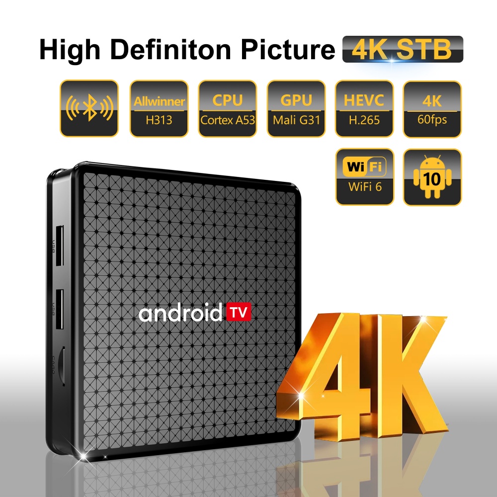 Wudung X5 TV Box AndroidTV All - Home Cinema Setup 评论和价格