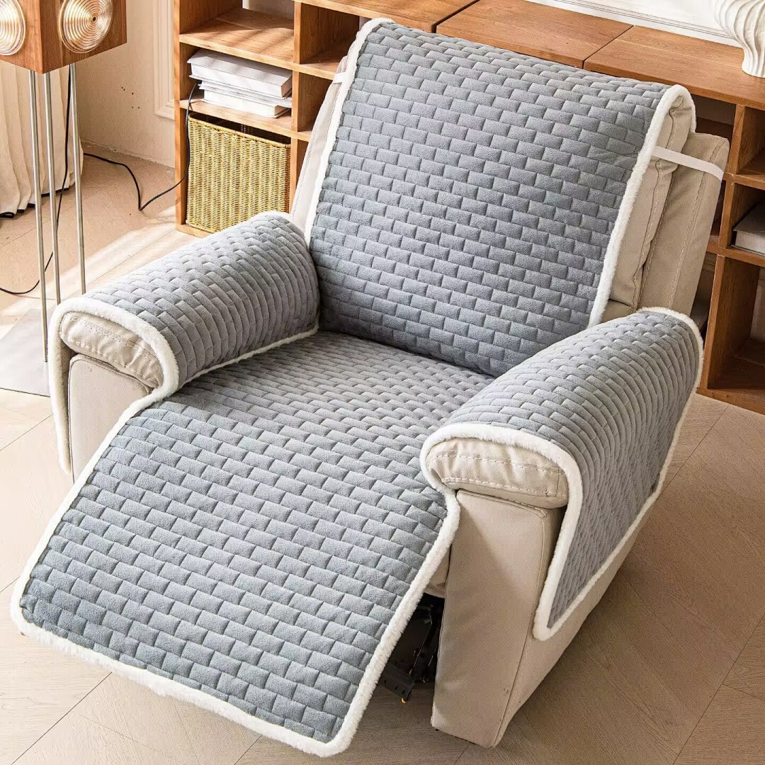 Non-Slip Sofa Cushion Flannel  - Recliner Sofa Cover 评论和价格
