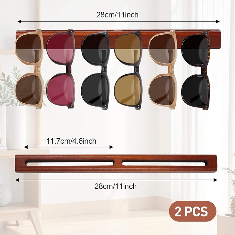 2pcs Wooden Wall Mounted Glass - Home Cinema Glasses 评论和价格