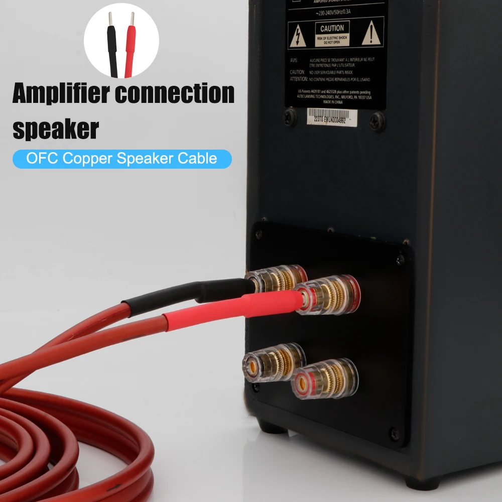 Pair Speaker Cable High-End Pu - Home Cinema Dvd System 评论和价格
