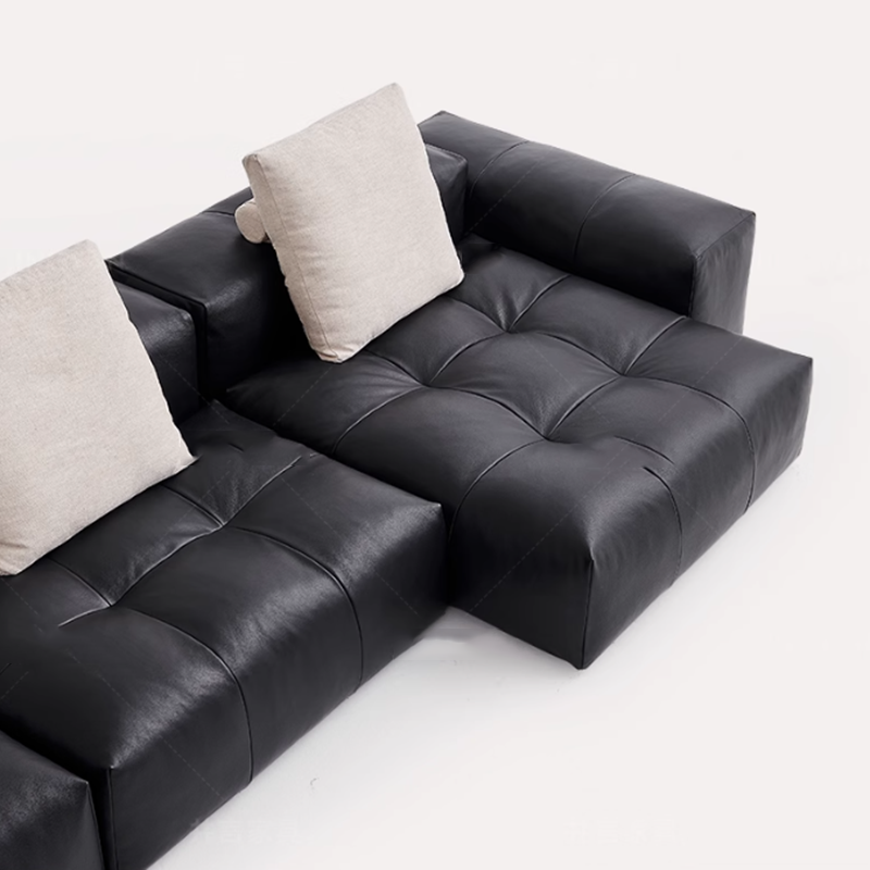 Nordic Leather Compressed Sofa - Home Cinema Room Design 评论和价格