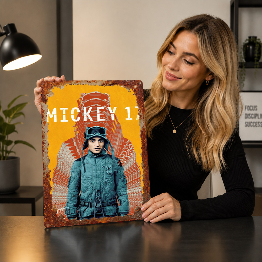 Mickey 17 Movie Metal Poster C - Home Cinema Movies 评论和价格