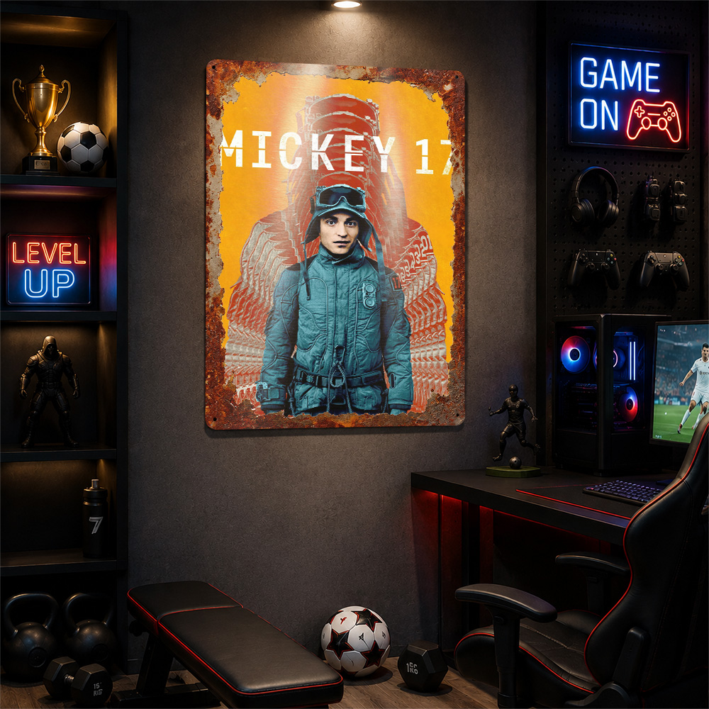 Mickey 17 Movie Metal Poster C - Home Cinema Movies 评论和价格