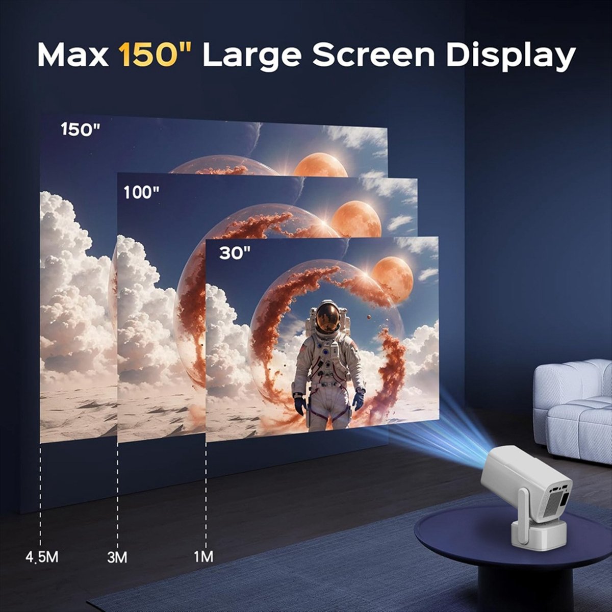 *ONE DAY Y7S Mini Smart Projec - Home Cinema Today 评论和价格