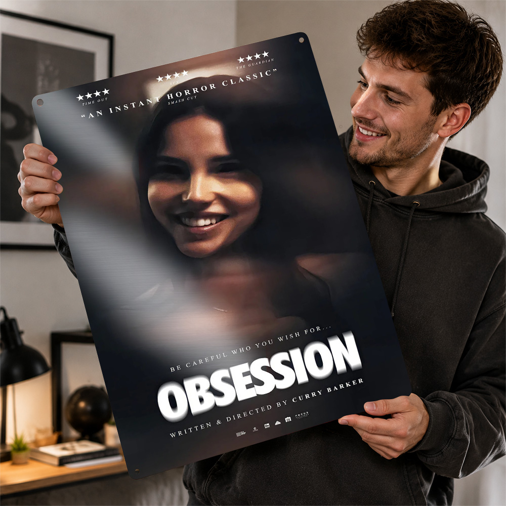 Obsession Movie Metal Poster C - Home Cinema Movies 评论和价格