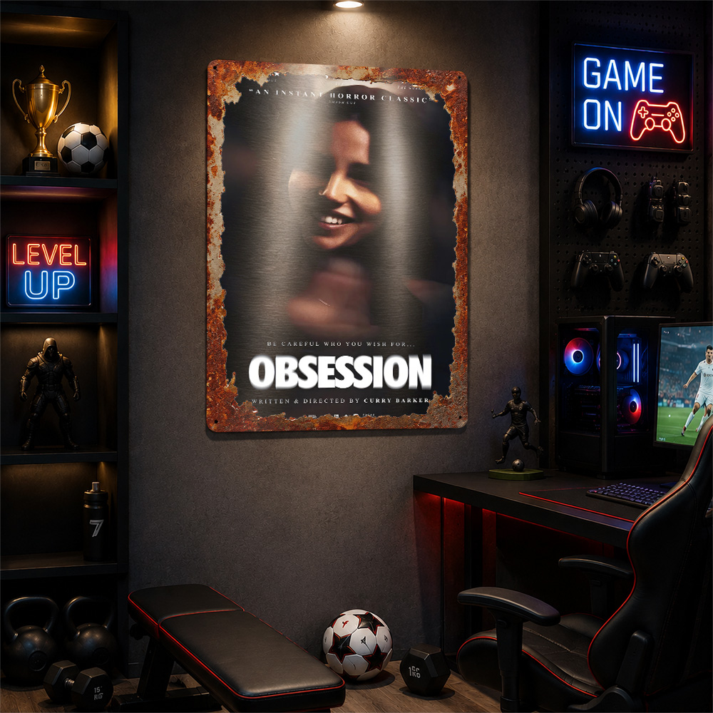 Obsession Movie Metal Poster C - Home Cinema Movies 评论和价格