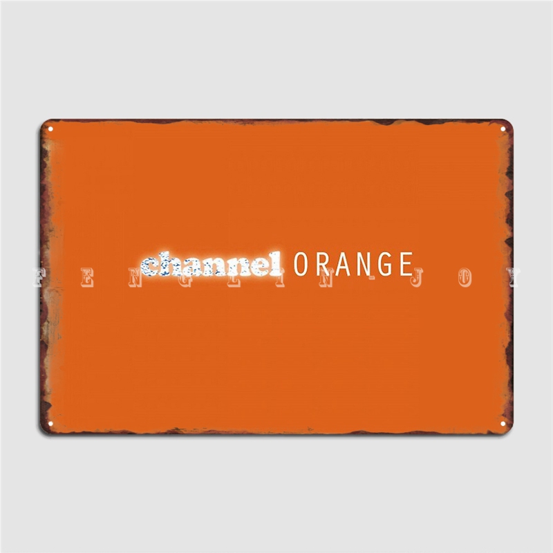 Channel Orange Metal Sign Club - Home.Cinema Orange 评论和价格