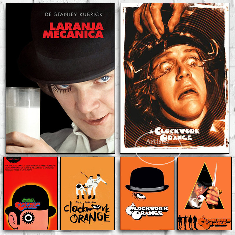 A Clockwork Orange Posters Cla - Home.Cinema Orange 评论和价格