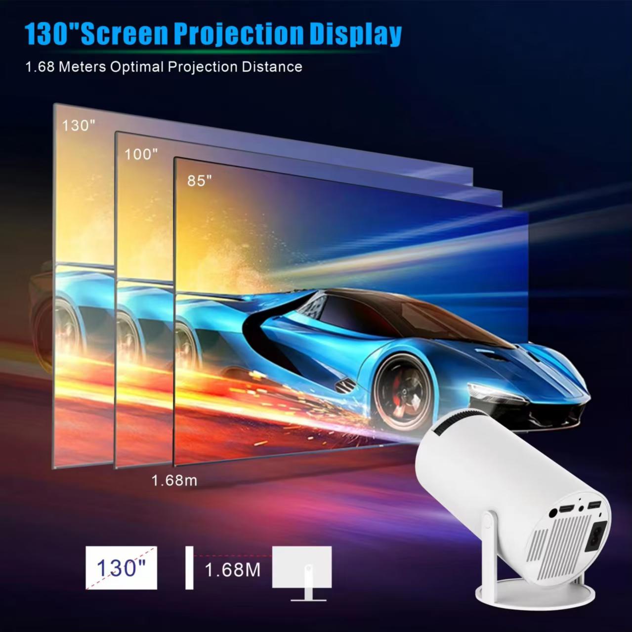 Mini HY300 Portable Projector  - Home Cinema Setup 评论和价格