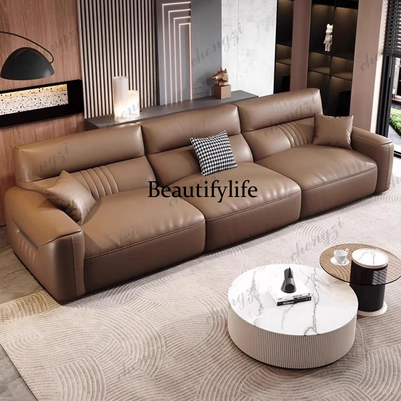 03 A68 Genuine Leather Living  - Home Cinema Room Design 评论和价格