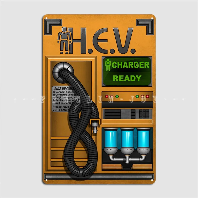 Half Life Hev Charger Metal Si - Home Cinema Decor 评论和价格