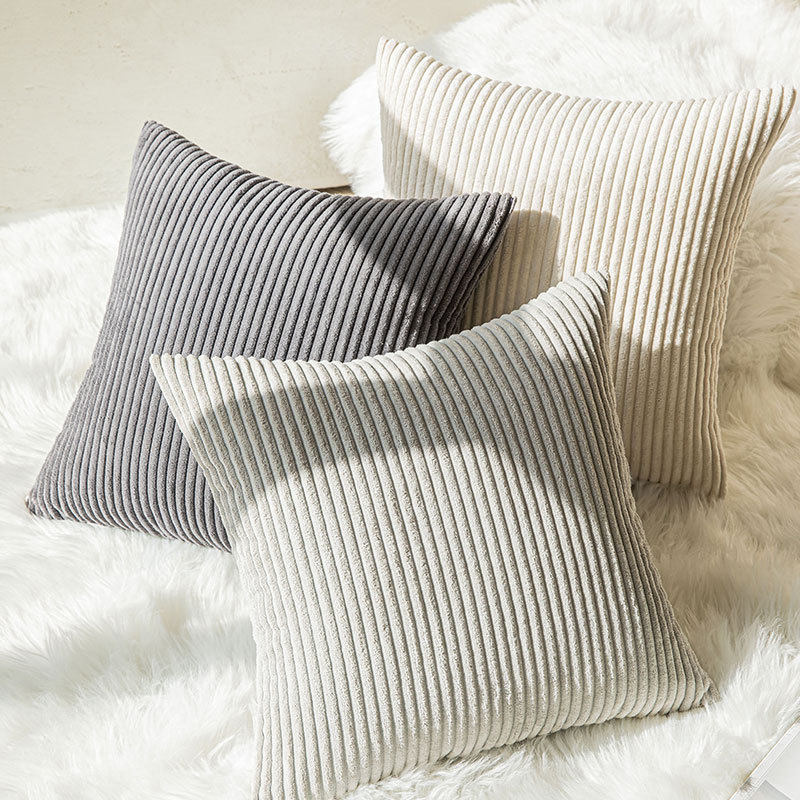 Corduroy Pillow Cover 40X40 45 - Recliner Sofa Cover 评论和价格