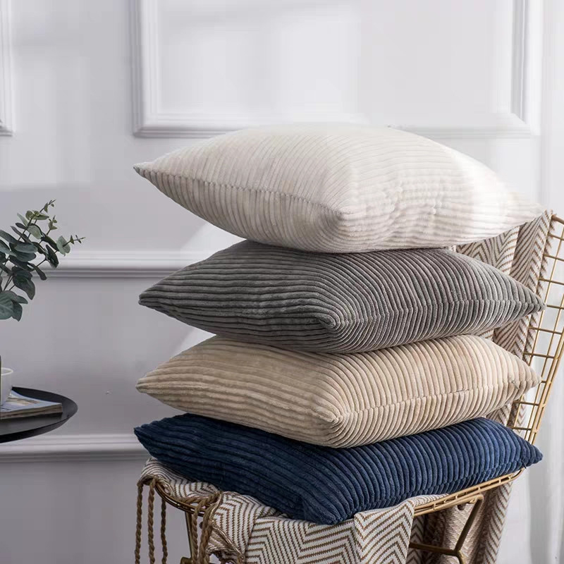 Corduroy Pillow Cover 40X40 45 - Recliner Sofa Cover 评论和价格