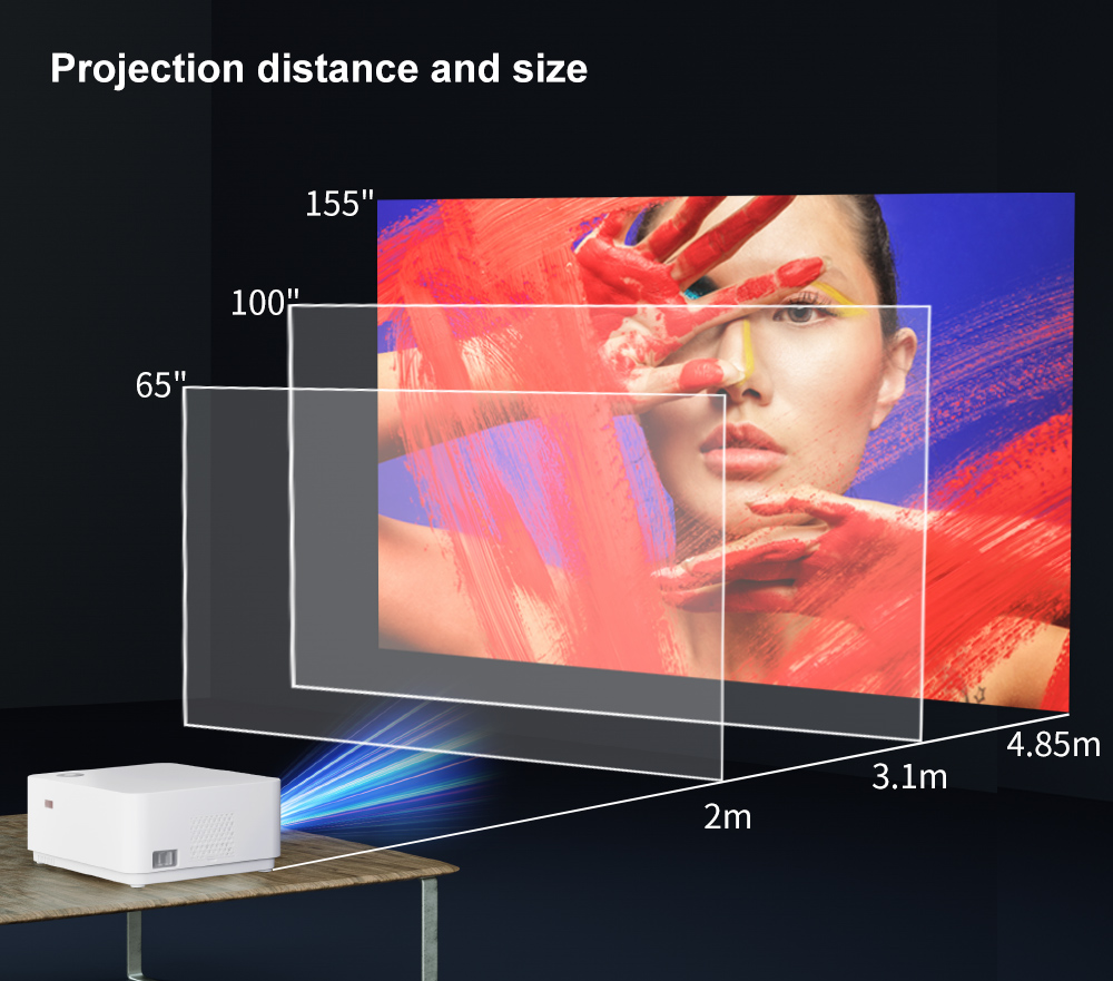 WZATCO D5A 1080P Digital Focus - Home Cinema Setup 评论和价格